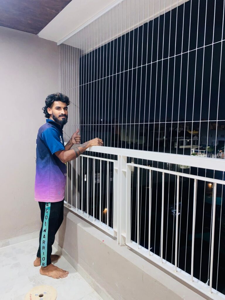 bird net installation