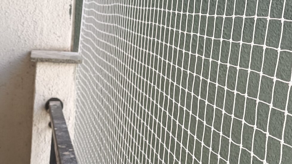 BIRD PROTECTION NET FOR BALCONY High-quality bird protection net for balcony preventing pigeon entry with strong pigeon safety net in bangalore